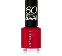 Rimmel 60 Seconds Super Shine vernis à ongles teinte 313 Feisty Red 8 ml