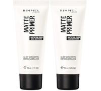 Rimmel - Base de Teint Lasting Matte - Unifie & matifie - Hydratant - 01 Primer - 30ml (Lot de 2)