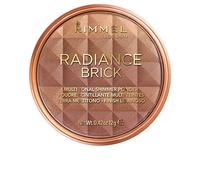 Rimmel Bronzer Radiance Brick Poudre Bronzante Ultra-fine Multi Tons Doux/Brillants, 003 Dark, 12 g
