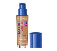 Rimmel - Fond de Teint Match Perfection - Couvrance légère - Hydratation 24h - 201 Classic Beige - 30ml