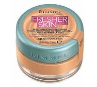 Rimmel Fresher Skin Breathable Natural Finish Foundation Spf 15 25ml-400 Natural Beige