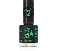 Rimmel Full Volume Collection Super Gel Top Coat, 001 High Shine, Finition brillante, Longue tenue, 12 ml