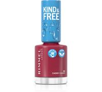 Rimmel Kind & Free vernis à ongles teinte 166 Cherry Chance 8 ml
