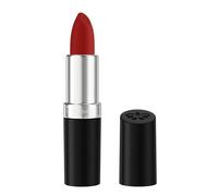 Rimmel Lasting Finish Rouge à lèvres 360 citrouille pêche, finition satinée crémeuse, tenue longue durée 8 heures, formule confortable, pigment riche
