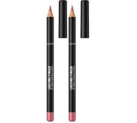 Rimmel Lasting Matte Lip Liner 120 Pink Candy, crayons à lèvres, rouge à lèvres mat, crayon contour lèvres (Lot de 2)