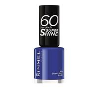 Rimmel London 60 Seconds Super Shine Nail Lacquer 828 Danny Boy Blue