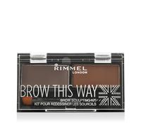 Rimmel Brow This Way palette sourcils teinte 003 Dark Brown 1,3 g