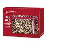 Rimmel London, Coffret Cadeau Femme Rimmel Goes Wild Léopard Mascara Wonder'Luxe + Crayon Yeux Soft Chou Kajal Jet Black