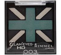 Rimmel London Glamour'Yeux HD Quad Yeux Ombre - 003 Bleu Royal, 2.6ml (2.5g)