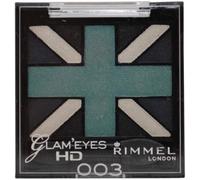 Rimmel London Glamour'Yeux HD Quad Yeux Ombre - 003 Bleu Royal, 2.6ml (2.5g)