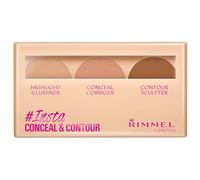 Rimmel London insta numéro 010 dissimuler et Contour Palette, 7 g, lumière - Moyen