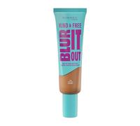 Rimmel London Kind & Free BLUR IT OUT Teint Matifiant, 450 Caramel, Contrôle de la brillance toute la journée, Maquillage léger au fini mat, 30 ml