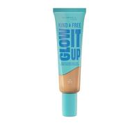 Rimmel London Kind & Free GLOW IT UP Teint Hydratant, 160 Vanilla, Apaise les peaux sensibles, Effet bonne mine, Hydratation, toute la journée, 30 ml