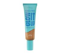 Rimmel London Kind & Free GLOW IT UP Teint Hydratant, 400 Natural Beige, Apaise les peaux sensibles, Effet bonne mine, Hydratation, toute la journée, 30 ml