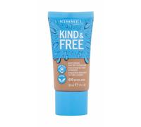 Rimmel London Kind & Free Moisturising Skin Tint Foundation 400 Fond de teint liquide pour un visage unifié et éclairci 30 ml