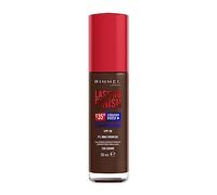 Rimmel London Lasting Finish jusqu'à 35h, 700 Ebony, fond de teint, longue tenue, hydratant, formule vegan, couvrance totale, 30 ml