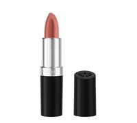 Rimmel London Lasting Finish Satin Rouge à Lèvres Végan | Rouge à lèvres végan hydratant avec beurre d'aloe, huile de fruit de la passion, extrait de camomille et concombre