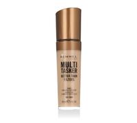 Rimmel Multi-Tasker Better Than Filters, 001 Fair, Base de Teint, Booster d’Éclat et Highlighter, formule vegan, léger, pigments réflecteurs de lumière, grand applicateur doux, 30 ml