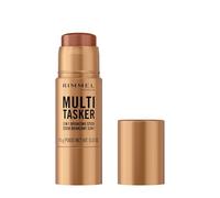 Rimmel London Multi Tasker, Stick bronzer sculptant et contour, tient toute la journée, fini frais, maquillage vegan, 4,5 g 003 Tan