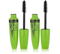Rimmel London Scandaleyes Lycra Flex, Mascara, Nero (Lot de 2)