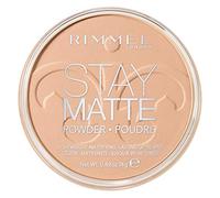 Rimmel London Stay Matte Pressed Powder 005 Silky Beige Houppe à Poudre 14 g