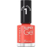 Rimmel London Super Gel Nail Polish 047-Spiced Coral 12ml
