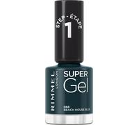 Rimmel London Super Gel Nail Polish 068-Beach House Blue 12ml