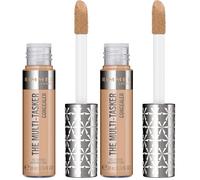 Rimmel London The Multi-Tasker, anti-cernes, jusqu'à 24 heures de tenue, hydratation longue durée, formule hautement pigmentée, facile à estomper, formule vegan, 10 ml, 048 Vanilla (Lot de 2)