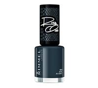 Rimmel London Vernis à ongles gris foncé super brillant, 8 ml