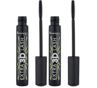 Rimmel - Mascara Extra 3D Lash - Volume, Longueur et Définition - 003 Extreme Black - 8ml (Lot de 2)