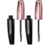 Rimmel - Mascara Wonder'luxe Volume - Volume instantané - Sans paquet - 003 Extreme Black - 11ml (Lot de 2)