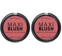 Rimmel - Maxi Blush - Effet bonne Mine et Naturel - Longue Tenue - 003 Wild Card - 9gr (Lot de 2)