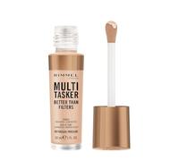 Rimmel Multi-Tasker Better Than Filters, 000 Porcelain, Base de Teint, Booster d’Éclat et Highlighter, formule vegan, propriétés anti-âge, pigments réflecteurs de lumière, 30ml