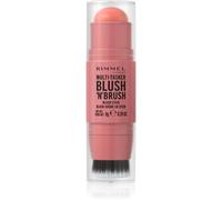 Rimmel Multi-Tasker Blush'N'brush blush en stick avec pinceau teinte 100 Cotton Candy 8 g
