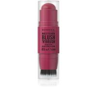 Rimmel Multi-Tasker Blush'N'brush blush en stick avec pinceau teinte 200 Fushia Glam 8 g