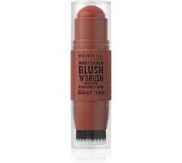 Rimmel Multi-Tasker Blush'N'brush blush en stick avec pinceau teinte 350 Roasted Peach 8 g