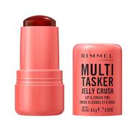 Rimmel Multi-Tasker Jelly Crush Blush et Encre à Lèvres 300 Peachy Punch | Stick 2-en-1 blush hydratant + encre à lèvres, longue durée, texture gel, hydratant et légèrement coloré