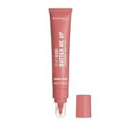 Rimmel Oh My Gloss! Butter Me Up, 007 Cappuccino, baume à lèvres, avec du squalane et des peptides, ultra-hydratant, formule vegan, 15ml