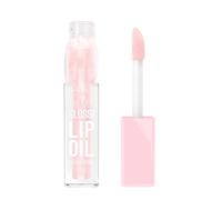 Rimmel Oh My Gloss! Lip Oil 005 Pink Sugar, Juicy Shine, Naturally Hydrates & Plumps, Boosts Moisture, Vitamin E, Replenishes & Restores Lips, Coconut Oil, No