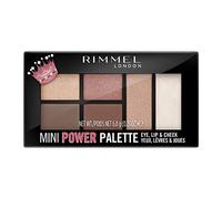 Rimmel Ombre à Paupières Mini Power Palette Format 4en1 Ultra Pigmentée 003 Queen 7 g 6,8 g
