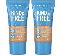 Rimmel - Perfecteur de teint Kind & Free - 160 Vanilla (Lot de 2)