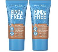 Rimmel - Perfecteur de teint Kind & Free - 201 Classic Beige (Lot de 2)