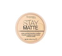 Rimmel London - Poudre compacte Stay Matte - Anti-brillance, fini mat - 001 Transparent - 14 g