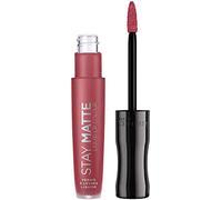 Rimmel - Rouge à Lèvres Stay Matte Liquide - Fini mat - Waterproof et sans transfert - 200 Pink Blink - 5,5ml