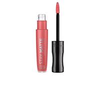 Rimmel - Rouge à Lèvres Stay Matte Liquide - Fini mat - Waterproof et sans transfert - 600 Coral Sass - 5,5ml