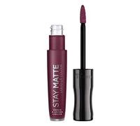 Rimmel - Rouge à Lèvres Stay Matte Liquide - Fini mat - Waterproof et sans transfert - 800 Midnight - 5,5ml