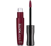 Rimmel - Rouge à Lèvres Stay Matte Liquide - Fini mat - Waterproof et sans transfert - 810 Plum this Show - 5,5ml