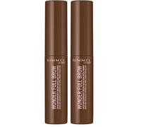 Rimmel - Sourcils Wonder'full 24H - Résultat naturel - Longue Tenue - 002 Medium Brown - 4.5ml (Lot de 2)