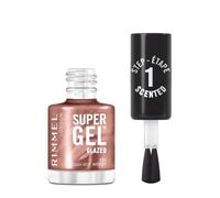 Rimmel Super Gel Scented Glazed Vernis à Ongles, parfum vanille, ne s'écaille pas, longue tenue, 12ml, 121 Dough-not Worry