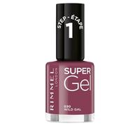 Rimmel London Vernis à ongles Super Gel – Gel sans lampe UV/LED – Teinte 030 Wild Gal 12 ml